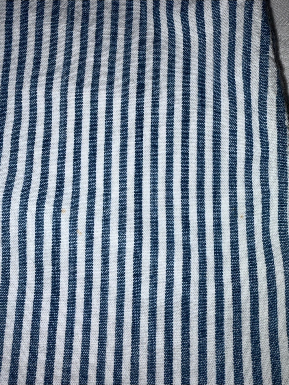 Madewell Blue and White Striped Button-Front Midi Skirt - Picture 8 of 9